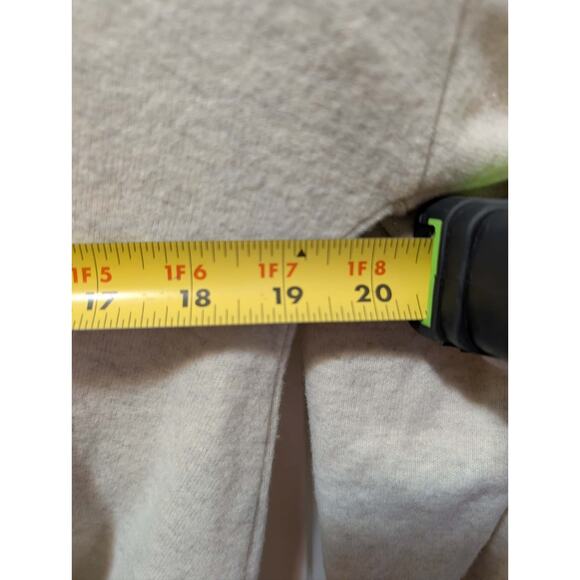 NEW! Democracy V-Neck Knot Hem Long-Sleeve Top Cream Size S Beaded Sequins - Picture 10 of 12